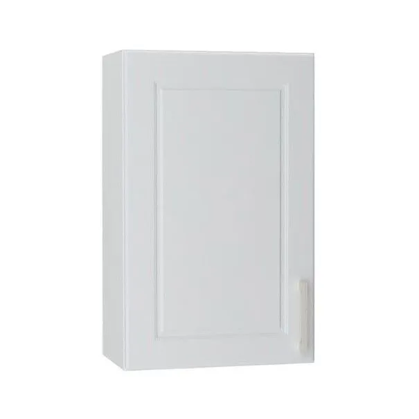 Szafka kuchenna wisząca 45 NATLIA W45 P/L jasnoszara z półkami | MIRAT. kolekcja NATALIA