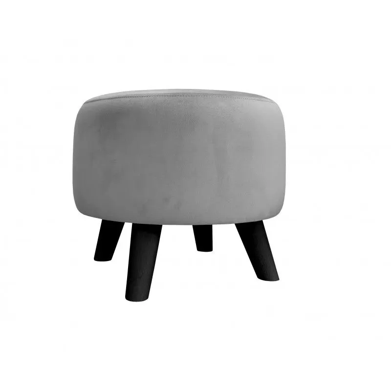 Pufa POLA MG17 szara/czarna na nóżkach I sklep meblowy MIRAT. styl LOFT