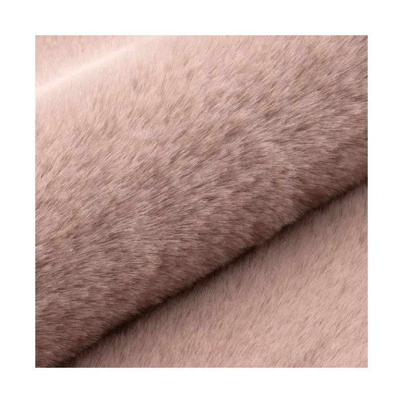 Pufa POLA BUNNY 09 różowa/buk niska I sklep meblowy MIRAT. styl SKANDYNAWSKI