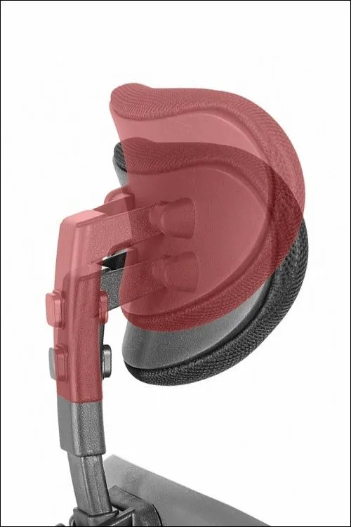 Fotel biurowy HN-5038 czarny ergonomiczny do biurka | MIRAT.