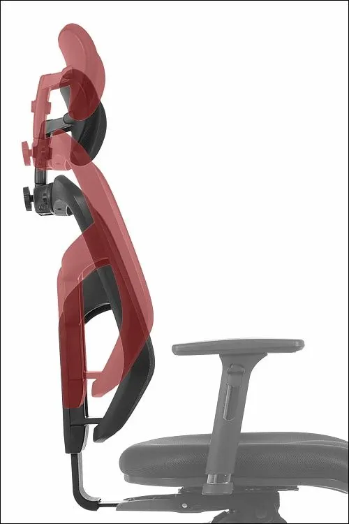 Fotel biurowy HN-5038 czarny ergonomiczny do biurka | MIRAT.