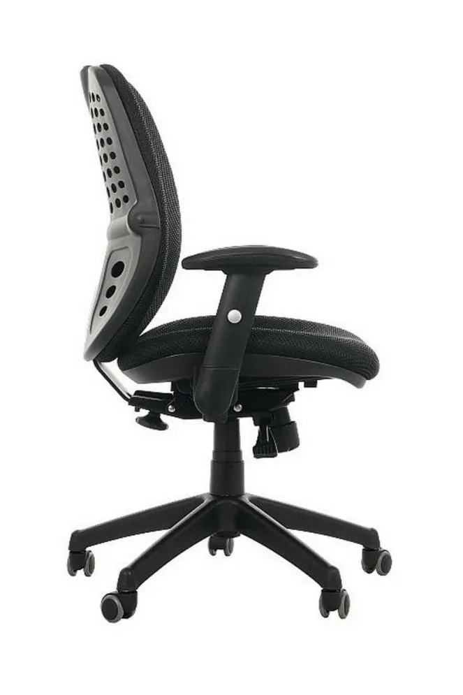 Fotel biurowy SPECTRUM czarny nowoczesny | MIRAT.