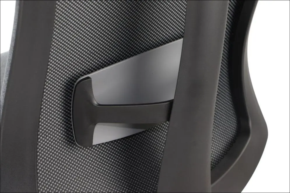 Fotel biurowy TONO grafitowy do komputera I sklep meblowy MIRAT.