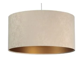 Lampa wisząca HOME 60 beżowa/złota