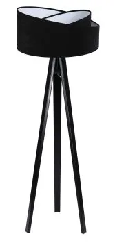 Lampa stojąca GEMSTONE czarna