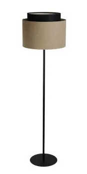 Lampa stojąca ASU I beżowa/czarna