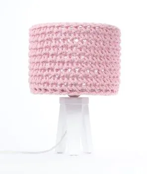 Lampa stołowa COTTON WOOD różowa