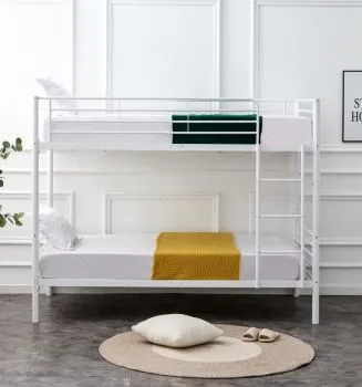 Łóżko piętrowe BUNKY 90x200 białe