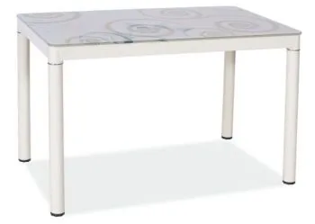 Stół DAMAR 100x60 kremowy