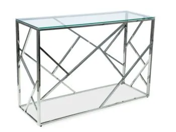 Konsola ESCADA C 120x40 srebrna