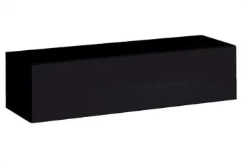 Szafka RTV2 SWITCH 120 czarny połysk