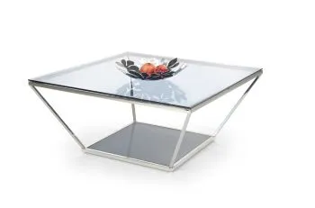Stolik kawowy FABIOLA 100x100 dymiony