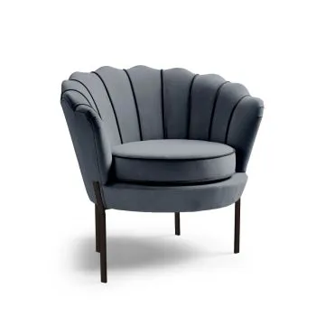Fotel ANGELO VELVET szary