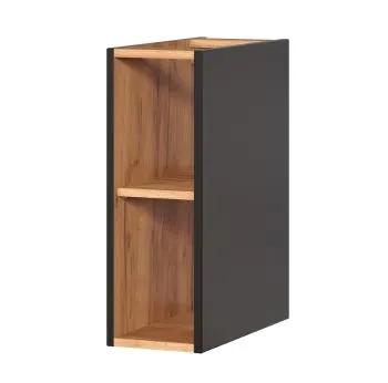 Szafka łazienkowa CAPRI 810 20 cm czarna mat