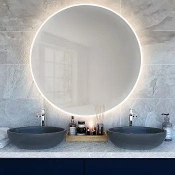 Lustro łazienkowe RUBINO 50 z oświetleniem LED
