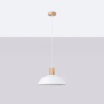 Lampa wisząca FANO biała