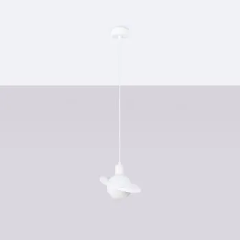 Lampa wisząca HYPERION 1 biała