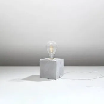 Lampa biurkowa ARIZ betonowa