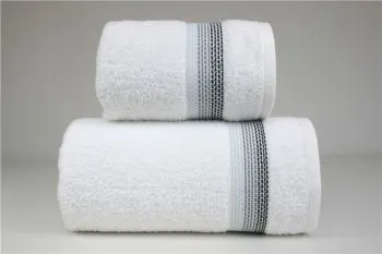 Ręcznik kąpielowy Frotex Ombre 70x140 biały