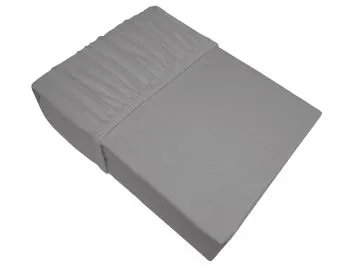 Prześcieradło Jersey z gumką Bielbaw 220x200 stalowe
