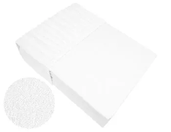 Prześcieradło frotte z gumką Bielbaw 220x200 białe