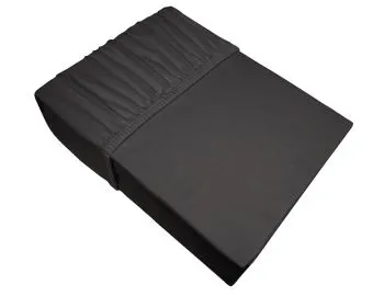 Prześcieradło Jersey z gumką Bielbaw 140x200 ciemnoszare