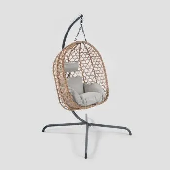 Huśtawka NIDO na metalowym stelażu 104x106x184 cm 