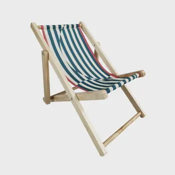 Leżak COLOR SPECTRUM drewniany naturalny 42x58,5x52,5cm MINI