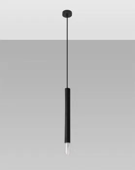 Lampa wisząca WEZYR 1 czarna