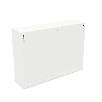 Szafka biurowa przesuwna EASY SPACE CABINET S 3-OH 160cm biała zamykana