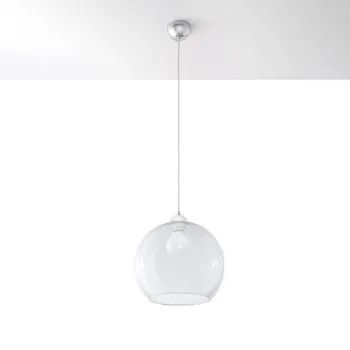 Lampa wisząca BALL transparentna