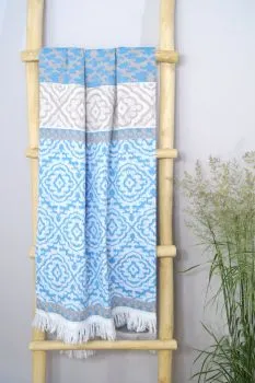Ręcznik Plażowy 90x180 CAPRI niebieski