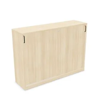 Szafka biurowa przesuwna EASY SPACE CABINET S 3-OH 160cm akacjowa zamykana