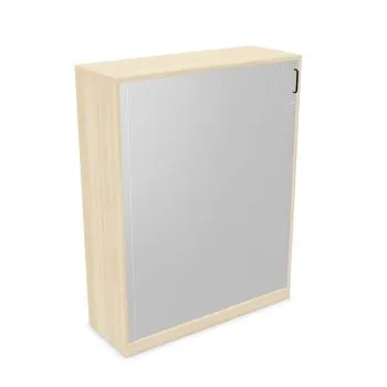 Szafka biurowa żaluzjowa EASY SPACE CABINET HRT 4-OH 120cm akacjowa zamykana