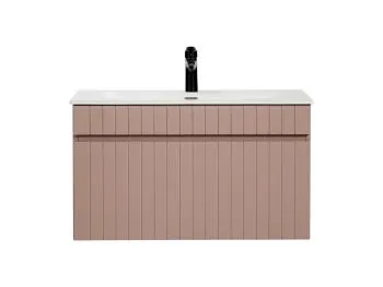 Szafka pod umywalkę ICONIC ROSE 82 80cm różowa