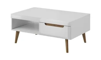 Stolik kawowy EBBI 107x67 biały