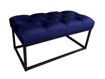 Ławka CHARLIE MG VELVET granatowa