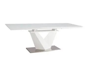 Stół ALARAS III 160(220)x90 biały rozkładany