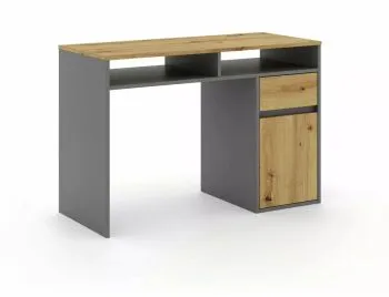 Biurko B-012 dąb artisan/antracyt