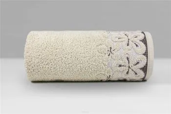 Ręcznik Bella 50x90 beżowy Premium