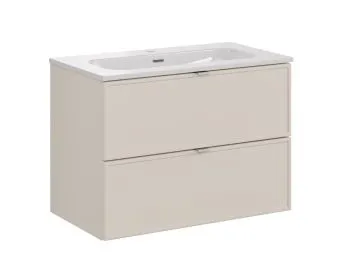 Szafka łazienkowa BELLA CASHMERE 82-80-2S 80cm kaszmirowa z umywalką