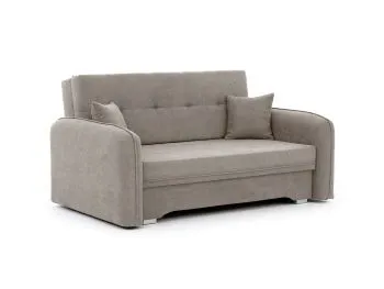 Sofa rozkładana z funkcją spania LAINE beżowa
