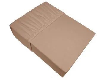 Prześcieradło z gumką Jersey Bielbaw 120x200 beżowe 160 g/m2 Premium