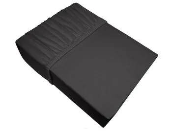Prześcieradło z gumką Jersey Bielbaw 120x200 ciemnoszare 160 g/m2 Premium