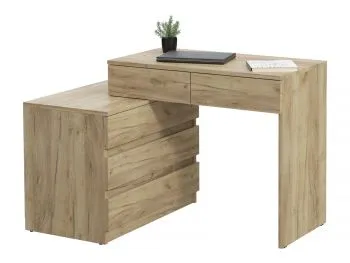 Biurko młodzieżowe KATTA dąb craft