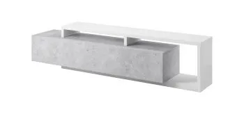 Szafka RTV BOTA 219 biała/beton colorado
