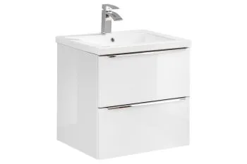 Szafka pod umywalkę MILANO / CAPRI 820 60 cm biała