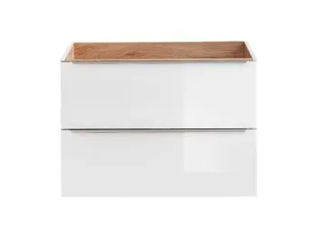 Szafka pod umywalkę MILANO / CAPRI 821 80 cm biała