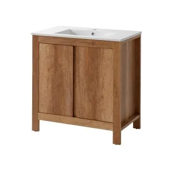 Szafka pod umywalkę CLASSIC OAK 821 80 cm dąb