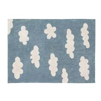 Dywan dziecięcy CLOUDS VINTAGE AZUL 120x160 niebieski